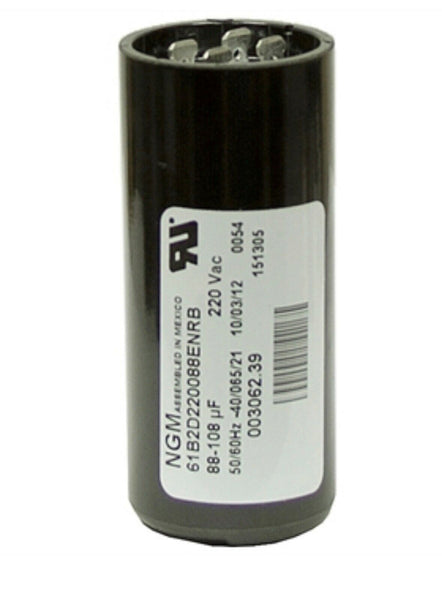 JCM Condensador De Arranque Del Motor 88-108 Uf MDF 220-250V AC 50/60