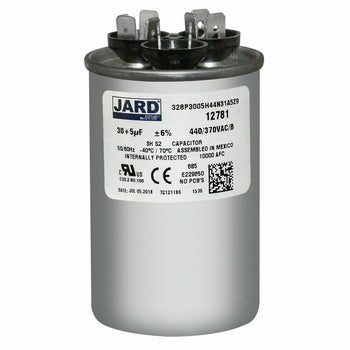 Jard 328P3005H44N31A5Z9 30+5 uF +/-6% 440/370 VAC/B Dual Run Capacitor 50/60Hz