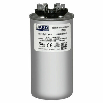 Jard 328P357DH44N37A5Z9 30+7.5 uF +/-6% 440/370 VAC/B Dual Run Capacitor 50/60Hz