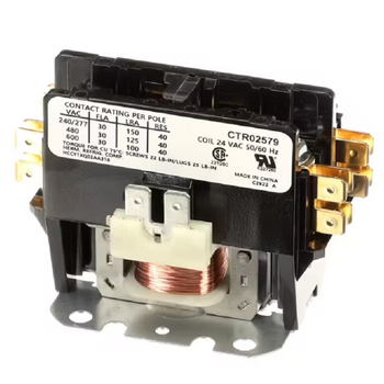 Trane HCCY1XQ02AA318 Contactor 1 Pole 30FLA 24VAC 50/60HZ Coil