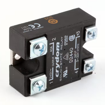 Frymaster D24K-1211 Solid State Relay Kit with Heatsink 208V 40A for 3FQE30U Model