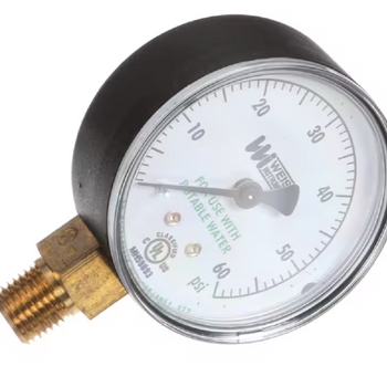 American Dish Service MH59893 Pressure Gauge Water Supply 0-60 PSI Fits ADC-44/ADC-66