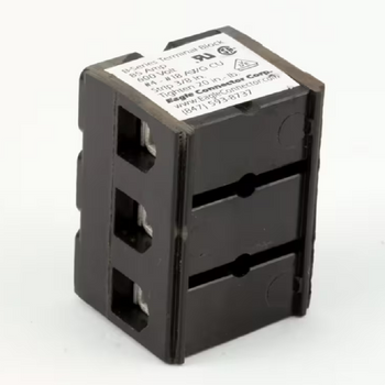 Groen 593-8737 Terminal Block 3 Pole for (2)HY-3E,(2)HY-5E,BPM-15E,BPM-30E