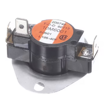 Lennox 208749 Limit Switch Auto Reset L185-40F SPDT Orange/White Label