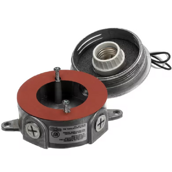 Kolpak A-15690545 Light Fixture with Socket 100W Refrigeration Genuine OEM