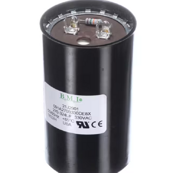 Lennox 091A270B330DE8X Capacitor Start 270-324MFD 330VAC 50/60HZ Round