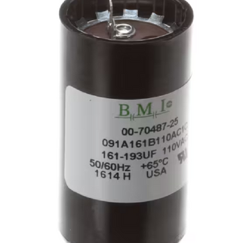 Hobart 00-70487-25 Capacitor Motor Start 110V 161-193uF, 091A161B110AC1C