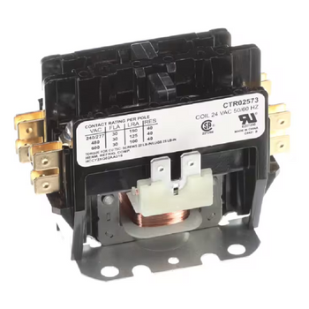 Trane HCCY2XQ02AA318 Contactor 2-Pole 30A 24VAC 50/60HZ Coil