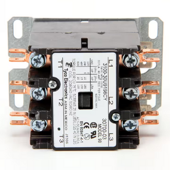 Lang J1306 CONTACTOR, 208/240V, 40A, 3 POLE, Fits 124CM/130F