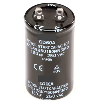 Waring CD60A Capacitor Motor Start, 150 Uf 250 Volt 50/60HZ for WFP16S-SCD