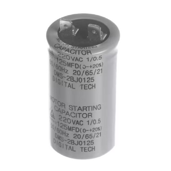 Turbo Air DMS-2BJ0125 CAPACITOR START 220VAC 125MFD 50/60Hz GENUINE OEM