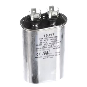 Lennox 202205266 Run Capacitor 440 Volt 10 MFD Oval Genuine OEM Part