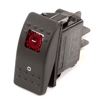 Franke 1804R Rocker Switch Red Lighted Sealed DPST Genuine OEM