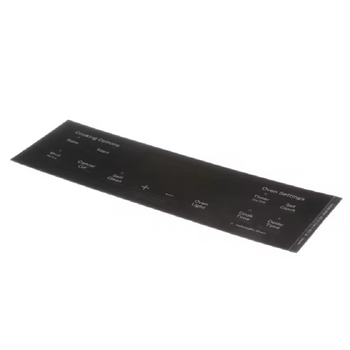 GE Appliance 191D9012P007 Overlay Black for Oven fits JB625DK1BB Model