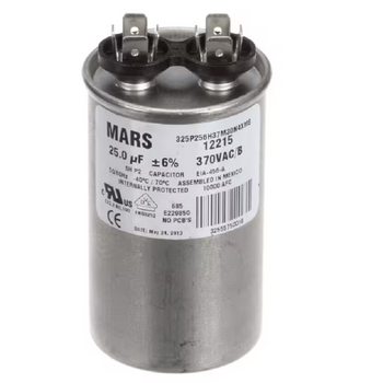 Hoshizaki 12215 Run Capacitor EIA-456-A 25MFD 370V 50/60HZ for CF1A-FS/DB-130H