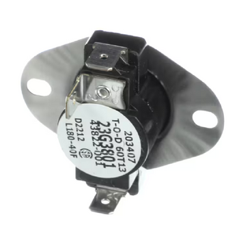 Lennox 43822-001 Limit Switch/Thermostat L180-40F White Label