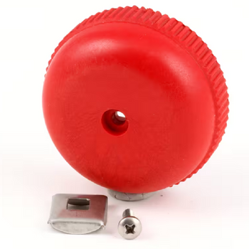 Cleveland 50422 Knob Assembly, Red, Steam Inlet, Fits 42CKDM,42CKEM,42CKEM24