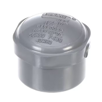 Stero Dishwasher SCH80-F439 Final Rinse End Cap 1/2" Fits to ER-44/ER-54/ER-64