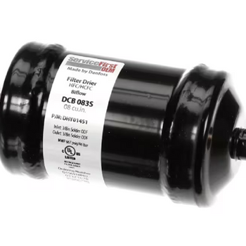 Trane 023Z1678 Filter Drier, Bi-Flow, Liquid Line, 8 Cubic Inch, 3/8" ODF, Fits 4A6H3018C1000AA