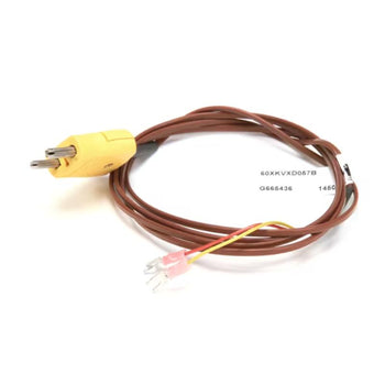 Autofry 60XKVXD057B Temperature Probe Plug Yellow 2 Prong Male fits MTI-10