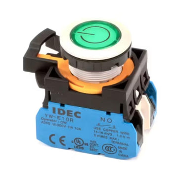 Champion Moyer Diebel YW-E10R Push Button Switch Assembly On/Off, Green