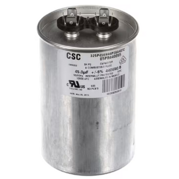Kold-Draft 325P456H44P36A4XTC Run Capacitor 45.0uF 440VAC 50/60Hz for GB1254 Model