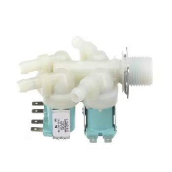 Samsung 3389085/389 Solenoid Valve 4 Coil Water Inlet 110-120 Volt 60Hz for Washer