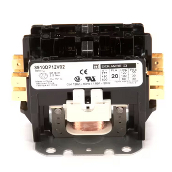 CMA Dish Machines 8910DP12V02 MOTOR CONTACTOR 20A 2POLE 1 for CMA-181GW/PKHT24