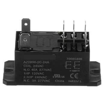 IEC 06X22J L Relay 24VAC Coil N.O.-40A N.C.-3A 277VAC DPDT