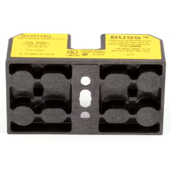 Hatco Fuse Block BG3012SQ replaces G30015-2SQ, 15A 480V 2P-G Class G