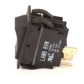 Sertek E195908 Rocker Switch, Lighted, DPST, 15A, 277V