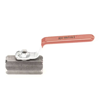 Autofry 156480 Ball Valve, 1/2", MTI-5/10, 76M-4-RT-6-FC0