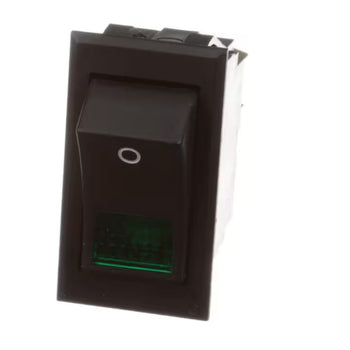 Hatco 1615R Switch Rocker DPST 125V 15A Green Light