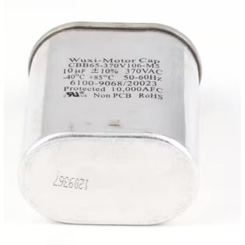 Blodgett CBB65-370V106-M5 Capacitor for 2 Speed Motor 10µF 370VAC 50/60Hz