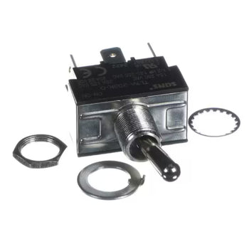 Lang 1215 R Switch, Toggle, DPDT, Black, Fits 0-2-10-3,124CM,124S