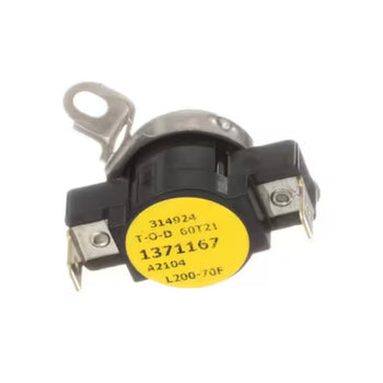 Frigidaire 314924 Hi Limit Thermostat L200-70F for BAQG series Dryer
