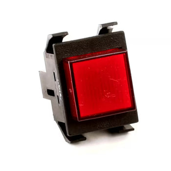 Wilbur Curtis WC150 Switch Pushbutton Red 120 Volt DPST GEM-120A-10