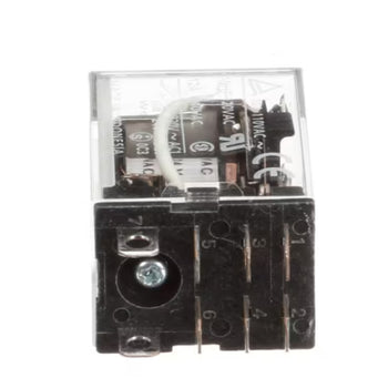 Ultrafryer 1294H1 Relay, 24VAC, DPDT, Clear