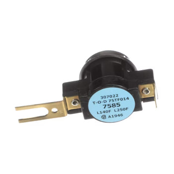York 307022 Limit Switch/Thermostat Opens 140F Closes 100F Auto Reset