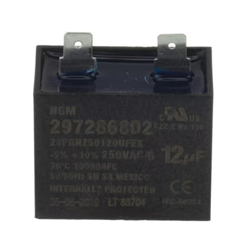 Frigidaire 28PRN250120UFEX Run Capacitor 12uF 250Volt Refrigerator Freezer