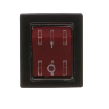 Avantco 02C1839 Rocker Switch with Boot On/Off 20Amp