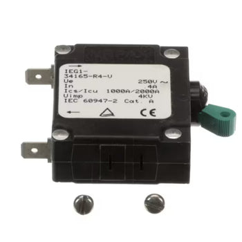 Nieco IEG1-34165-R4-V Switch/Circuit Breaker Green Toggle, B Series