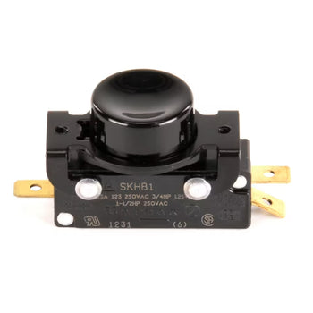 American Dish Service 1231 Switch, Black Fill, 250VAC, Push Button
