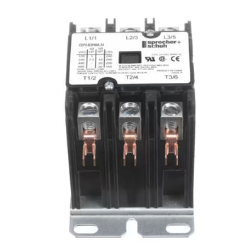 Pitco CDP2-B3P4DA-24 Contactor 3 Pole 24VAC Coil 50A
