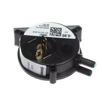 York 165527 Air Pressure Switch, -0.90 on Fall, Single Pole Normally Open