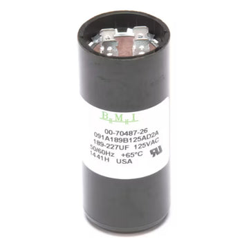 Hobart 091A189B125AD2A Capacitor, Motor Astart, 125V, 50/60HZ, 189-227uF