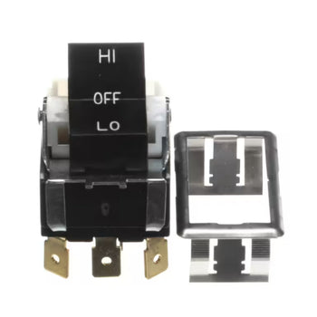Blodgett 2133-R Rocker Switch, 3PDT, 115V, Off/Hi/Lo, for BDO-100-E