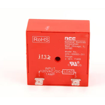 Duke Q1N-00002-311 Timer Delay 120V 2 Second Fix