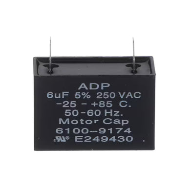 Halton 6100-9174 Capacitor 250 Volt 50/60HZ 6uF OEM Part