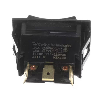 Unic 1544-R Switch, 10-15A, 125-250VAC, 3/4HP, Hot Water, Black